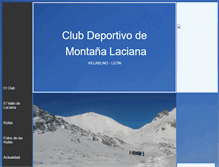 Tablet Screenshot of cdmlaciana.es